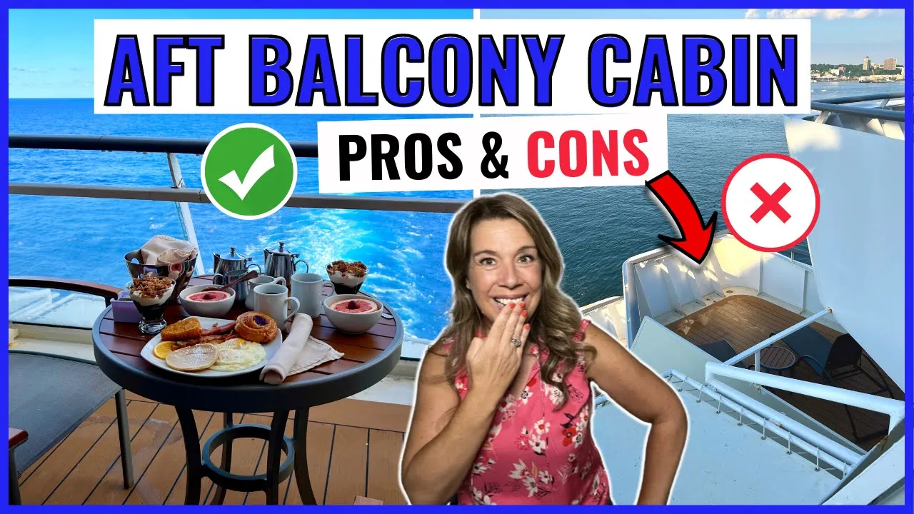 10 Honest PROS & CONS of an Aft Facing Balcony Cabin