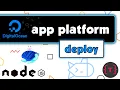 How to deploy apps on the App Platform by Digital Ocean