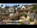 Bloxburg Mediterranean Summer Seaside Beach House House Build Roblox