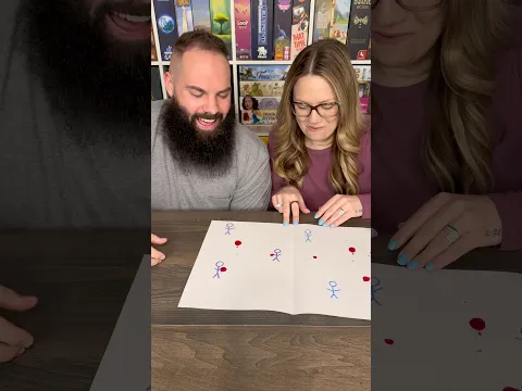 Who Has Better Aim?! #boardgames #gamenight #couple #fun