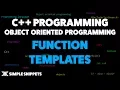 Function Templates in C with Program Example C Programmming