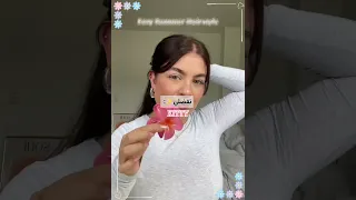 تسريحات أنيقة بمشبك الوردة للبنات بارت 1 