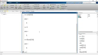 MATLAB 4 5 Data Types - Conversion