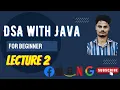 DSA with Java - Lecture 2 Output in Java Variables Explained for Beginners