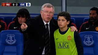 The Day 18 Years Old Cristiano Ronaldo Substituted & SHOCKED Sir Alex Ferguson