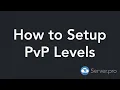 How to Setup the PvPLevels Plugin - Minecraft Java