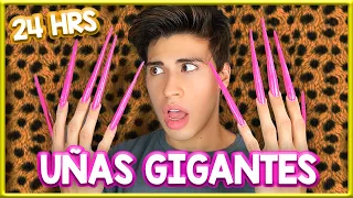 24 HOURS WITH GIANT NAILS LA DIVAZA