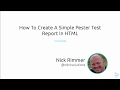 How To Create A Simple Pester Test Report In HTML
