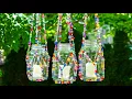 DIY Beaded Plant Hanger and Lantern