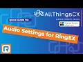RingCentral - Settings for RingEX 5 minute demo