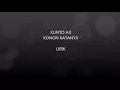 Kunto Aji - Konon Katanya (Lirik)