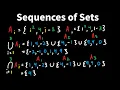 Unions and Intersection of Sequences of Sets - Discrete Math