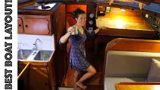 Pour & Tour – Tour of our Dream Sailboat with the BEST Interior! (Ep.94 Sailing w/the Litzenbergers)