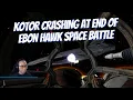 How I got PASS KOTOR crashing at End of Ebon Hawk Space Battle