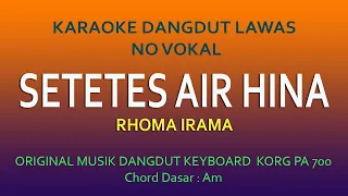 Download SETETES AIR HINA KARAOKE - RHOMA IRAMA MP3