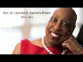 Rev Dr Ophelia Garmon - Brown Service