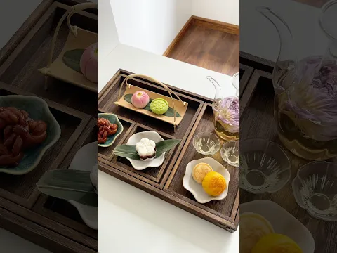 Make afternoon tea for bestie #asmr #food #dessert #asmrfood #afternoontea #satisfying