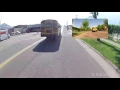 illegal pass unsignaled pass by monarch bus services and saint paul public schools buses
