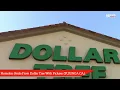 Homeless Steals From Dollar Tree With Pickaxe TUJUNGA CA