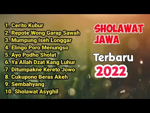 Download MP3 Pengantar Tidur Tembang Sholawat JAWA Kuno Jaman Dulu | Versi DANGDUT KOPLO 🎵