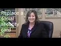 How to replace a lost or stolen social security card