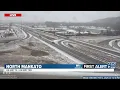 Light snow today dangerous cold tonight