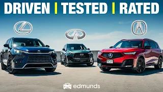 Acura MDX vs Lexus TX vs Infiniti QX60 Which Is the Best 3-Row Luxury SUV