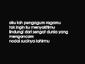 ADA Band - Karena Wanita (Ingin Dimengerti) Lyrics English Translation