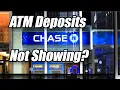 CHASE BANK IS DOWN ATM DEPOSITS NOT SHOWING NETWORK APP DOWN