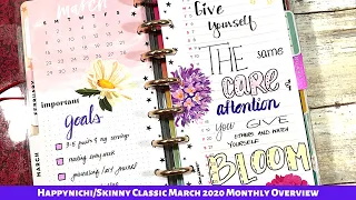 Download Happynichi | Happy Planner Skinny Classic | March '20 Monthly Overview MP3