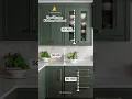 Download Lagu 🔥TIPS UKURAN KITCHEN SET IDEAL 🔥INTERIOR #bctrikarya