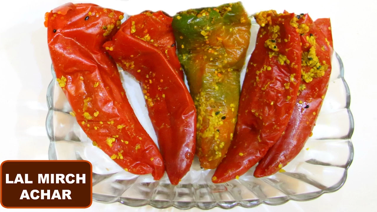 Lal Mirch ka Achaar (   )  Red Chilli Pickle   CookWithNisha