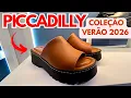 Download Lagu PICCADILLY NOVA COLEÇÃO DE VERÃO 2026 SANDÁLIAS CONFORTÁVEIS  SAPATOS QUE ALIVIAM JOANTE E FASCITE