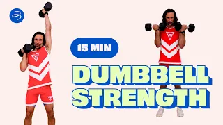 15 Minute Dumbbell Strength | Joe Wicks Workouts
