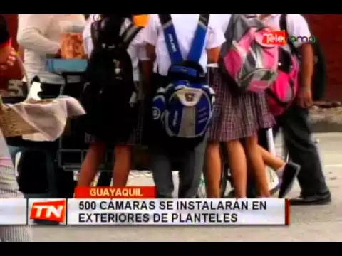 500 cámaras se instalarán en exteriores de planteles