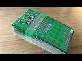 I bought this entire pack of lotto tickets