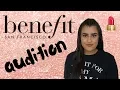 My Benefit Cosmetics Audition Experience - How I Got The Job