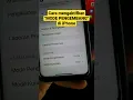 Cara mengaktifkan Mode Mode di iPhone