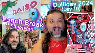 Lunch Break Shopping at Daiso Monster High Ghoulia Creeproduction Dolliday Day 10