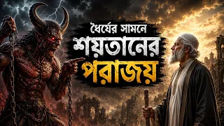 শয়তান যখন ঈমানদারের ধৈর্য দেখে অবাক! | এক অদৃশ্যের কথোপকথন | islamic story |