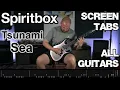 SPIRITBOX Tsunami Sea Cover (SCREEN TABS/ALL GUITARS)
