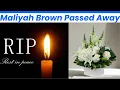 Maliyah Brown Obituary - Kansas City Mourns Sudden Loss of a Beloved Young Soul