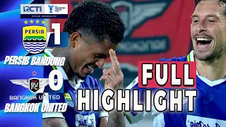 full highlight persib bandung 1 v 0 bangkok united afc champions league two