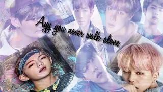 BTS 방탄소년단 A Supplemental Story You Never Walk Alone Color Coded Han Rom Eng Lyrics 