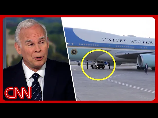 Video: Security experts react to Trump's secret flight after Iran threat