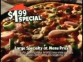 Pizza Hut Bonus Pizza Night 1 99 special 2007 Commercial