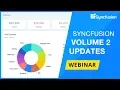 Syncfusion Volume 2 Updates Webinar