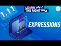 What Are Expressions In PHP How They Are Evaluated - Full PHP 8 Tutorial
