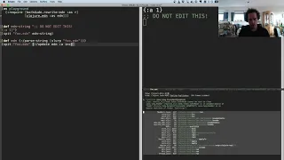 Rewrite EDN while preserving comments and formatting