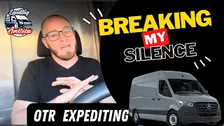 My 1st 4 Months OTR Expediting In My 2021 Mercedes Sprinter Van This Is Where I m At